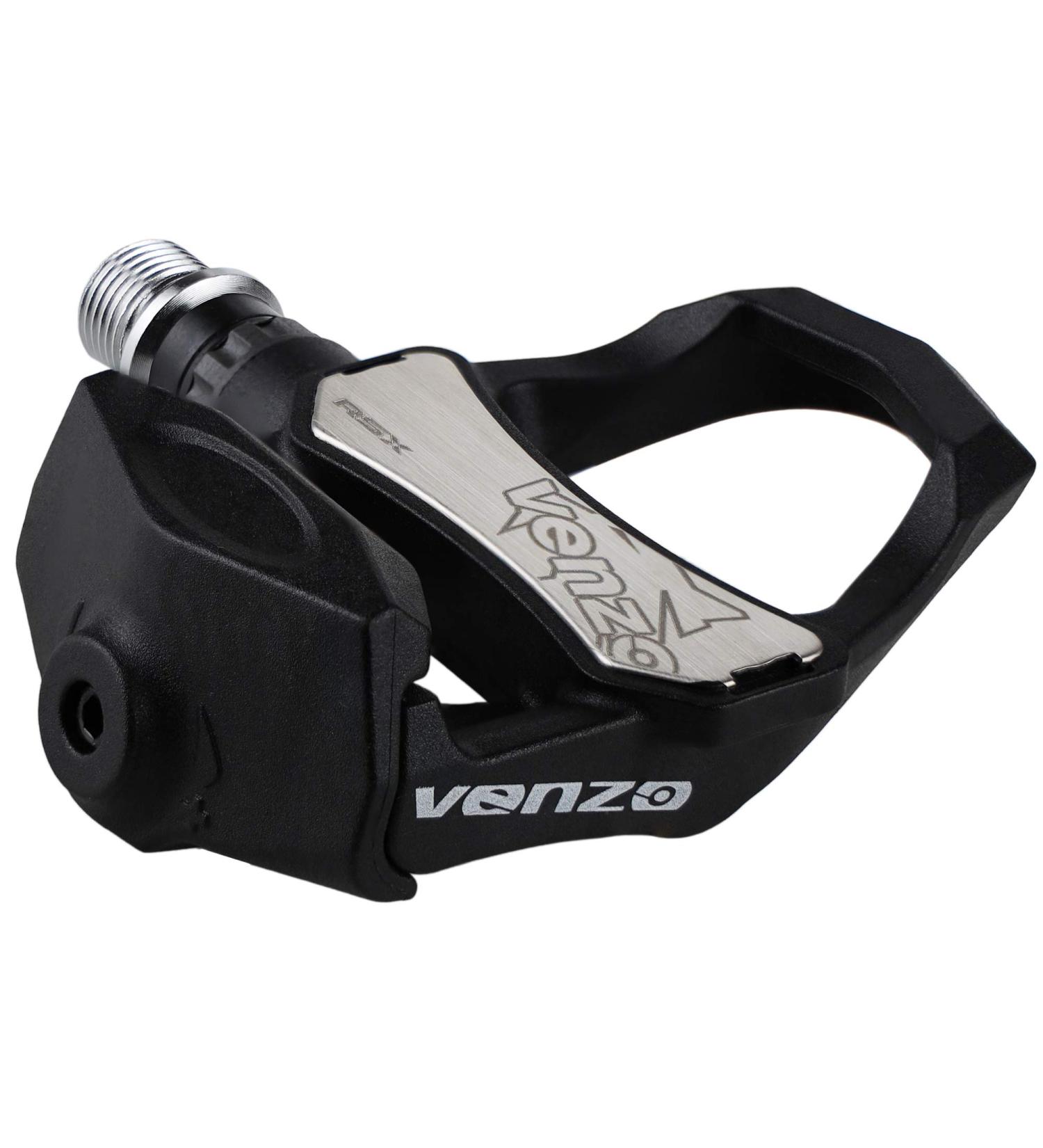 Venzo Sealed Cycling Road Bike Clipless Pedals - Look Keo Compatible with Cleats | 9/16 Size - Buy Online on GoSupps.com