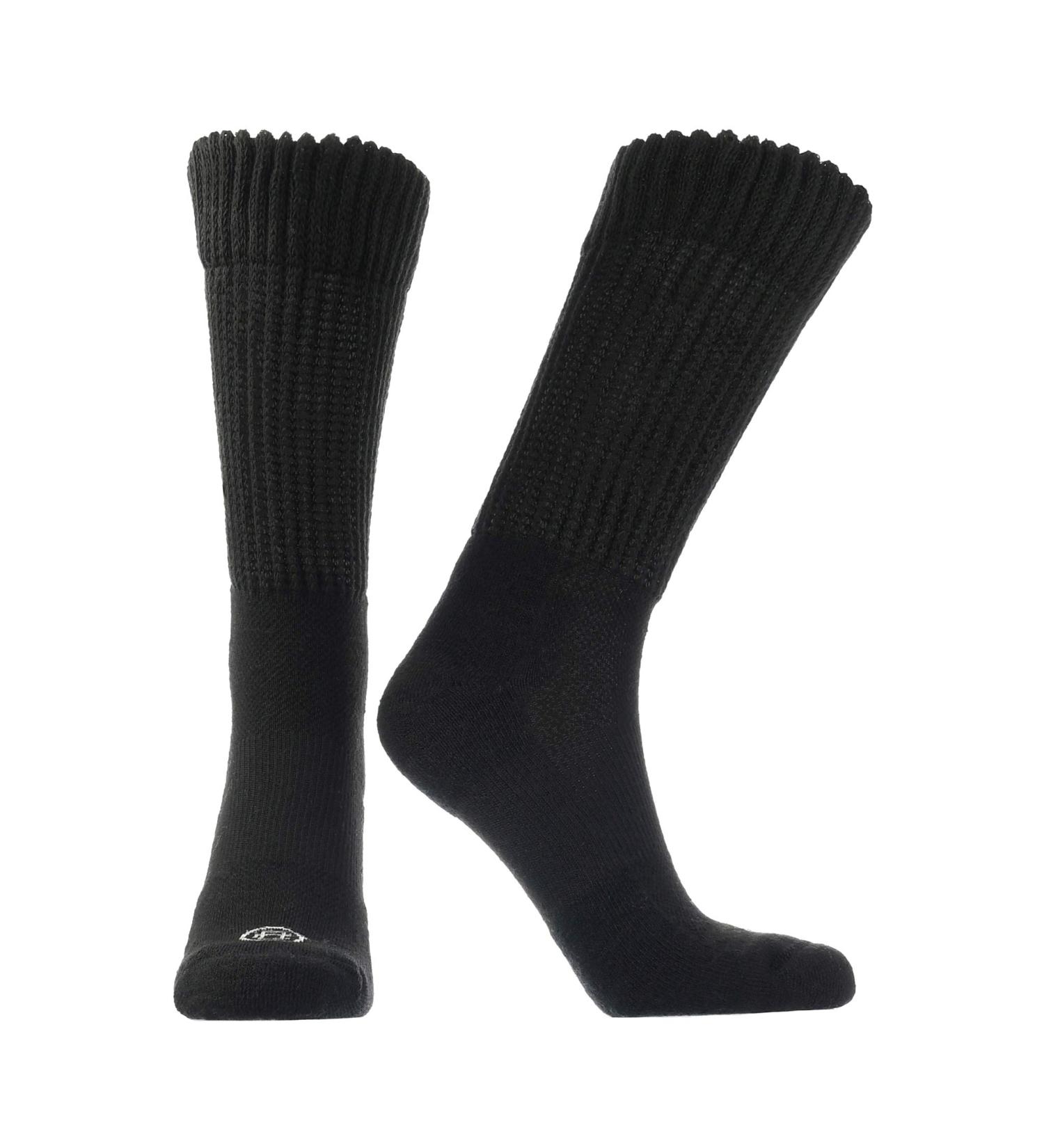 Diabetic Non-Binding Active Socks Men's, Black, Large (Shoe Sizes 8-12) - Buy Online on GoSupps.com