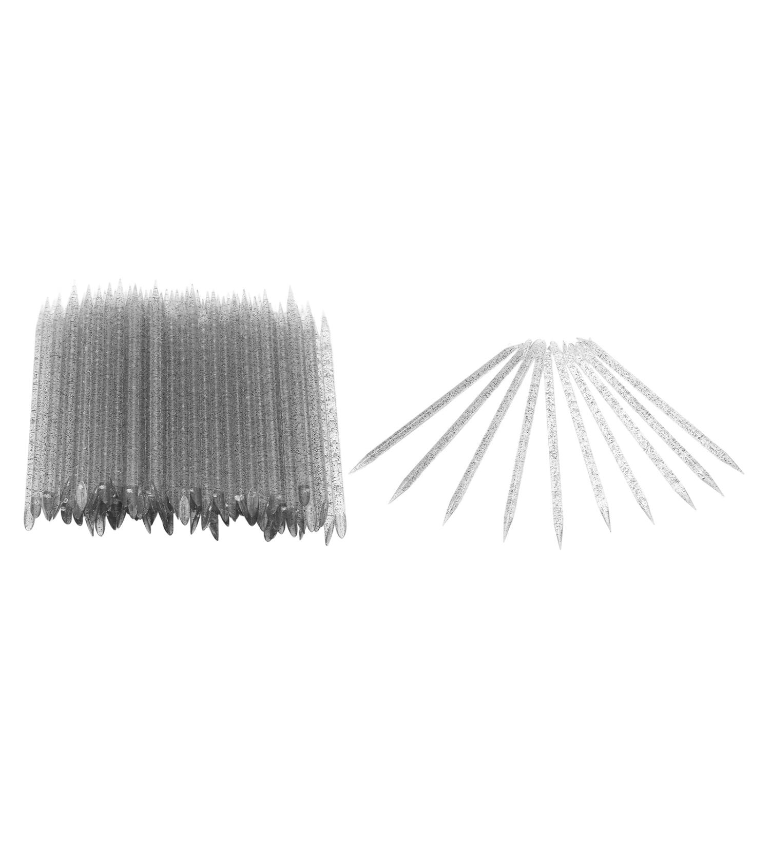 Disposable Cuticle Pusher Double-Sided Cuticle Manicure Pedicure Stick Remove Dead Skin Nail Drilling for Nail Studio for Nail Techniques for Home Use (Black) - Buy Online on GoSupps.com