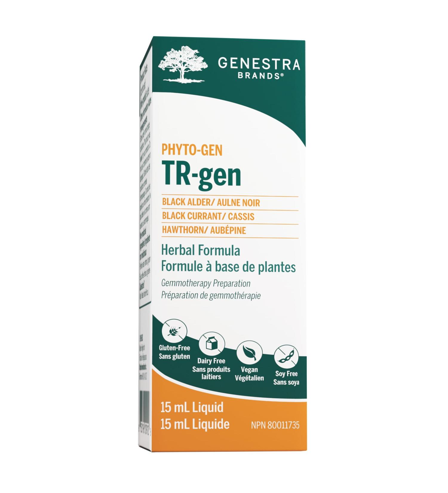 Genestra Brands - Trauma-gen - Black Alder Black Currant and Hawthorn Herbal Supplement - 15 ml Liquid - Buy Online on GoSupps.com