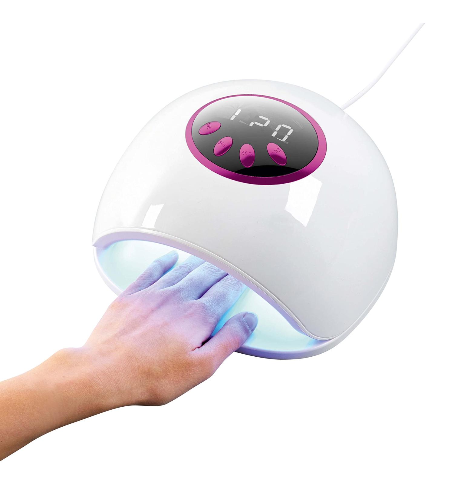 Northpoint UV LED Nail Dryer Lamp - 36W Performance LCD Display & Movement Sensor Timer (Pink) | Perfect for Schellack Nail Polish - Fast International Shipping - Buy Online on GoSupps.com