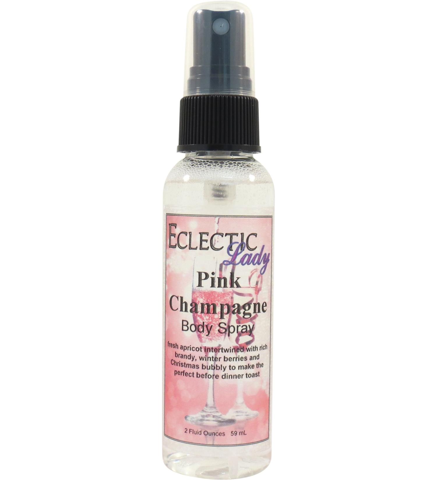Pink Champagne Body Spray 2 ounces Body Mist for Women with Clean Light & Gentle Fragrance Long Lasting Perfume with Comforting Scent for Men & Women Cologne with Soft Subtle Aroma For Daily Use 2 Fluid Ounces - Buy Online on GoSupps.com