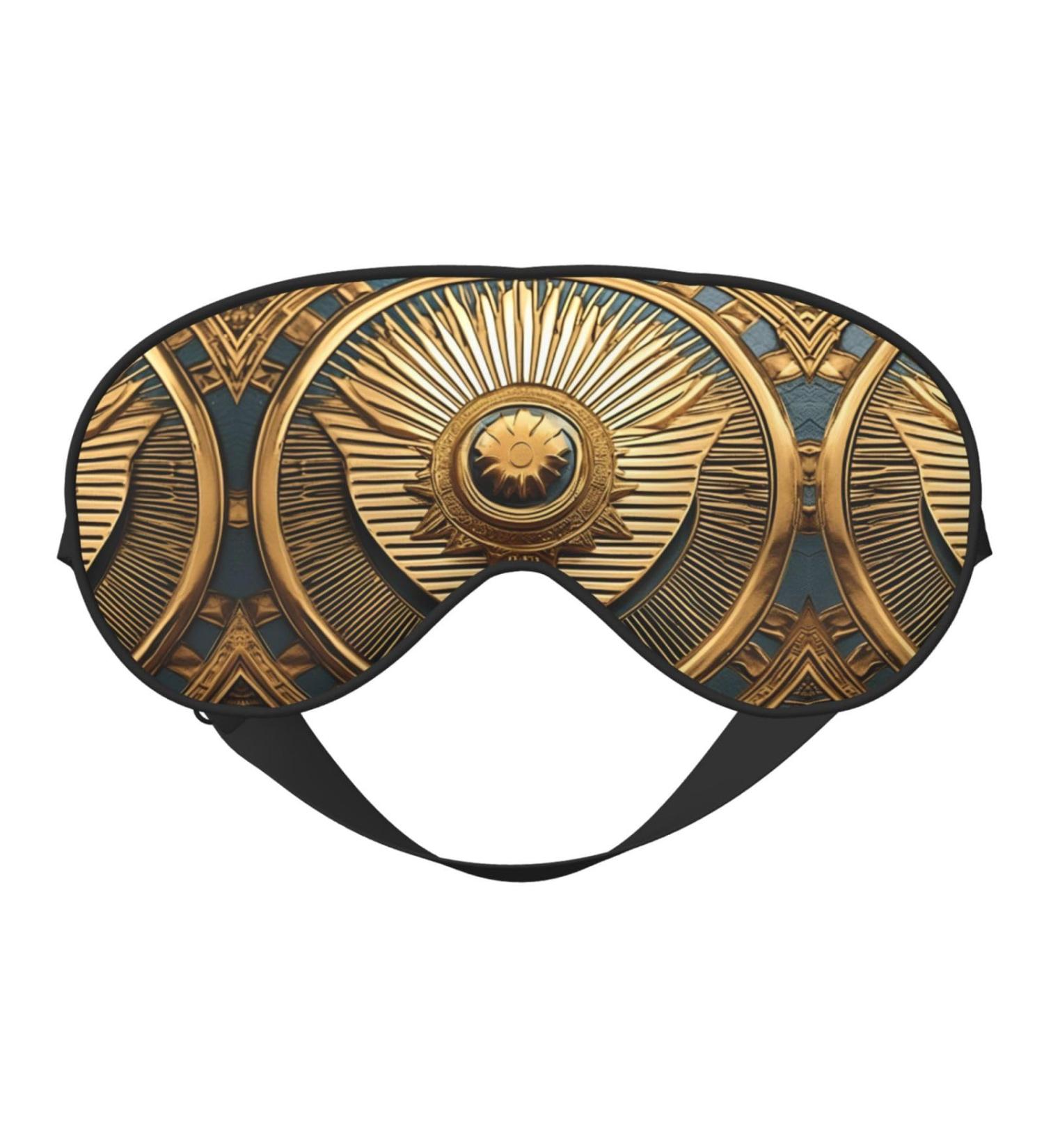 Sun Old Egyptian Timeless Grace Soft Sleep Eye Mask - Breathable Travel Eye Patch for Women | Relax & Rejuvenate - Buy Online on GoSupps.com