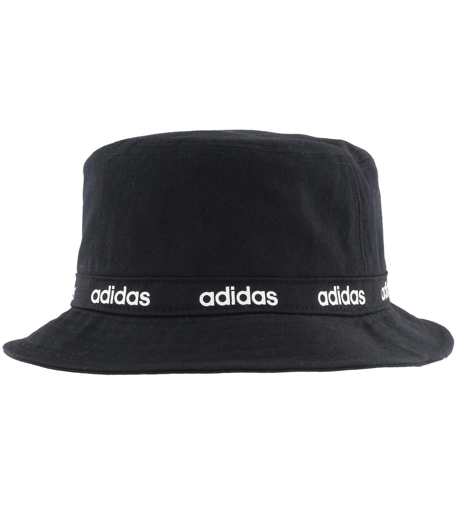 adidas Women's Essentials II Bucket Hat - Black/White - One Size - Buy Online on GoSupps.com