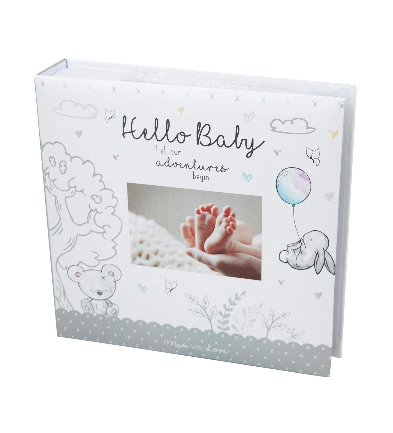 Baby First Photo Album 4x6'' - 200 Photos Memo Keepsake - Newborn Memories Book - Buy Online on GoSupps.com