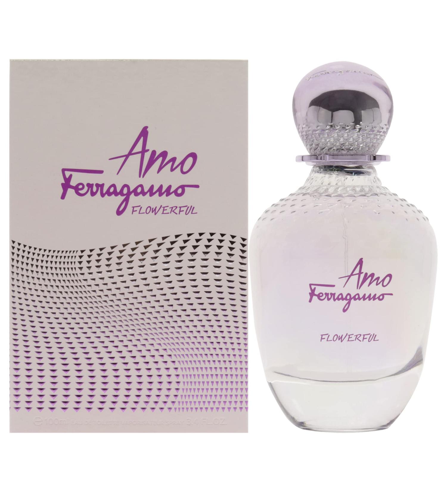 Salvatore Ferragamo Amo Ferragamo Flowerful EDT Spray Women 3.4 oz 3.4 Fl Oz (Pack of 1) - Buy Online on GoSupps.com