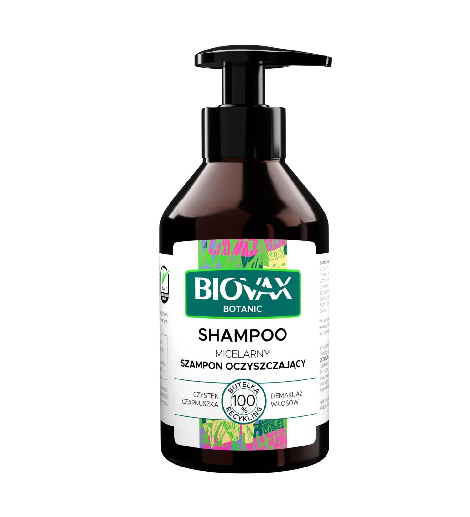 L'biotica Rockrose & Black Cumin Organic Micellar Shampoo 200ml