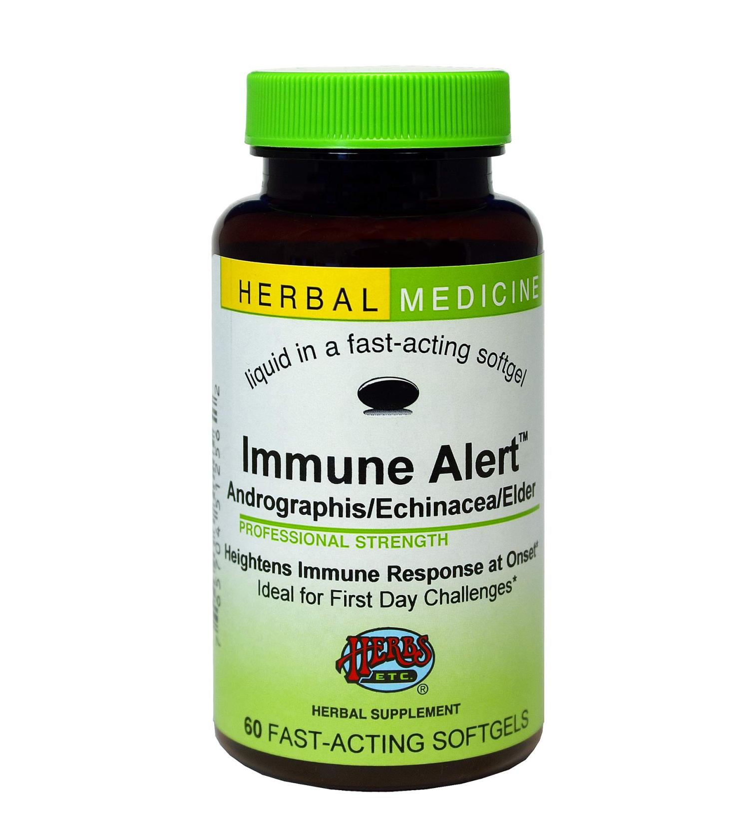 Herbs Etc. Immune Alert Softgels - 60 ct. | Boost Immunity Naturally - Buy Online on GoSupps.com