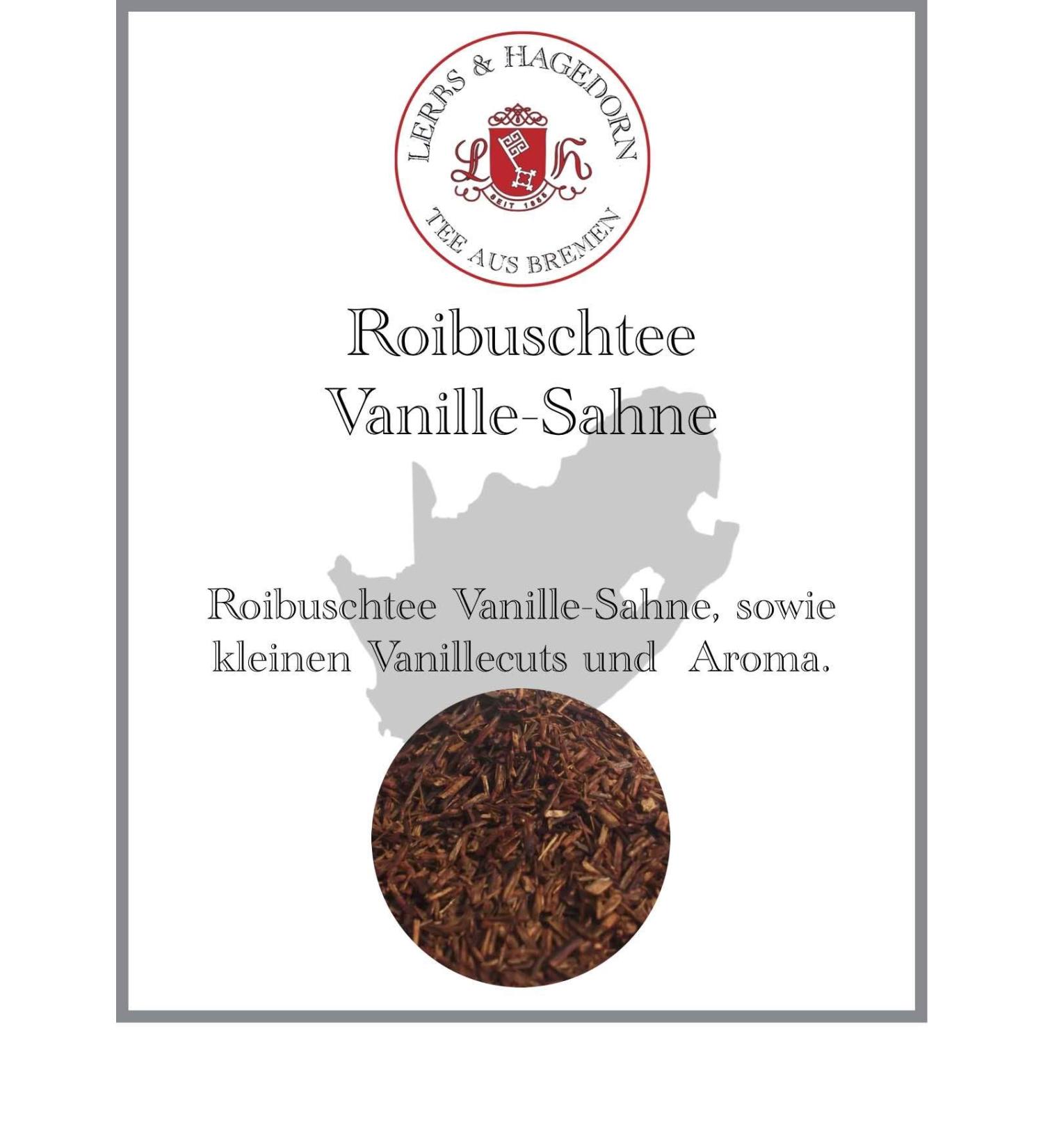  Lerbs & Hagedorn Roibuschtee Vanilla Cream 1.5 kg - Buy Online on GoSupps.com