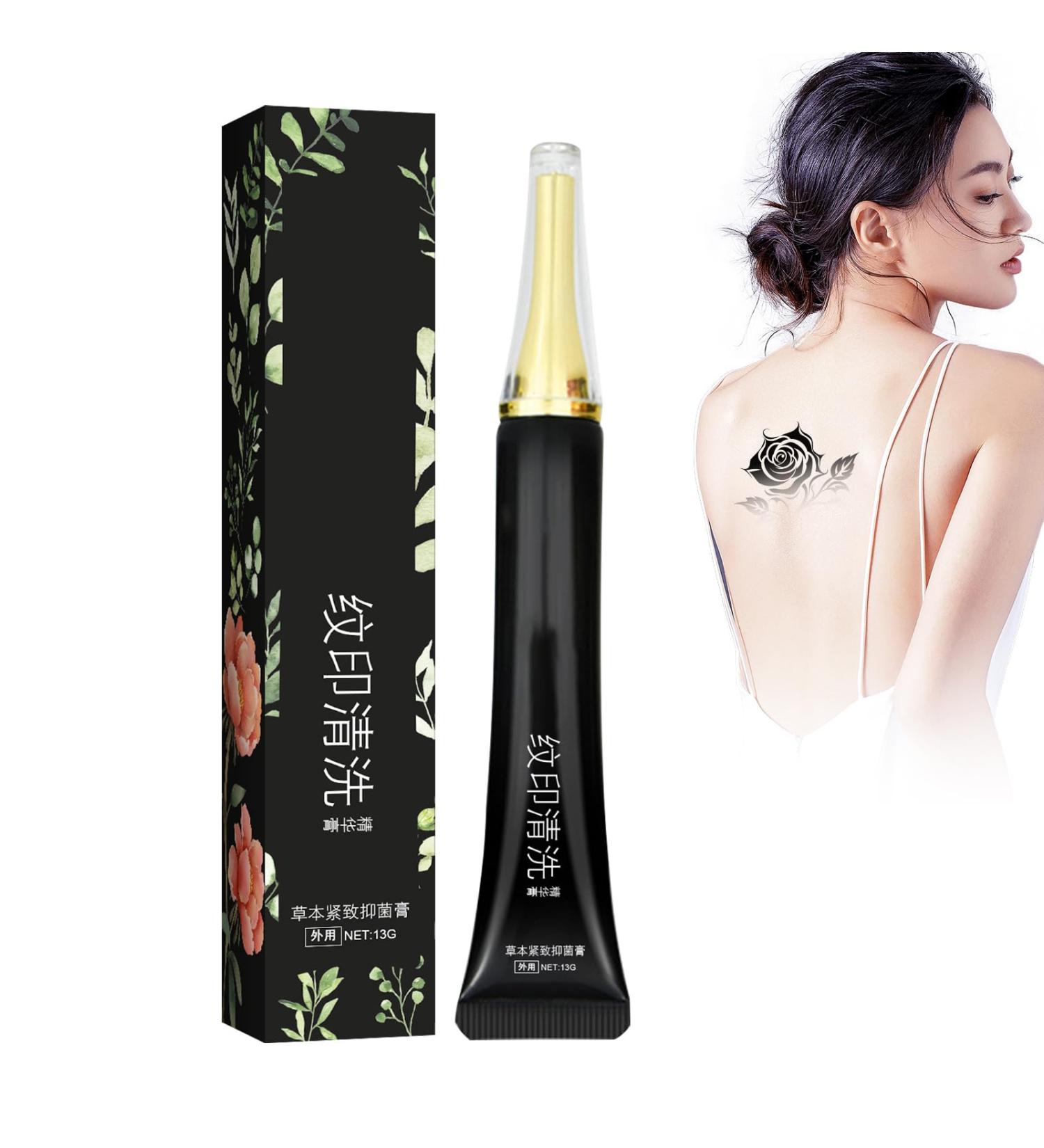 Cr me D'enl vement De Tatouage 13g Tattoo Removal Cream Cr me D maquillante Pour Tatouage Dissolvant De Tatouage Doux Et S r Nettoyage Sans Douleur Retrait S r Rapide Et Efficace - Buy Online on GoSupps.com