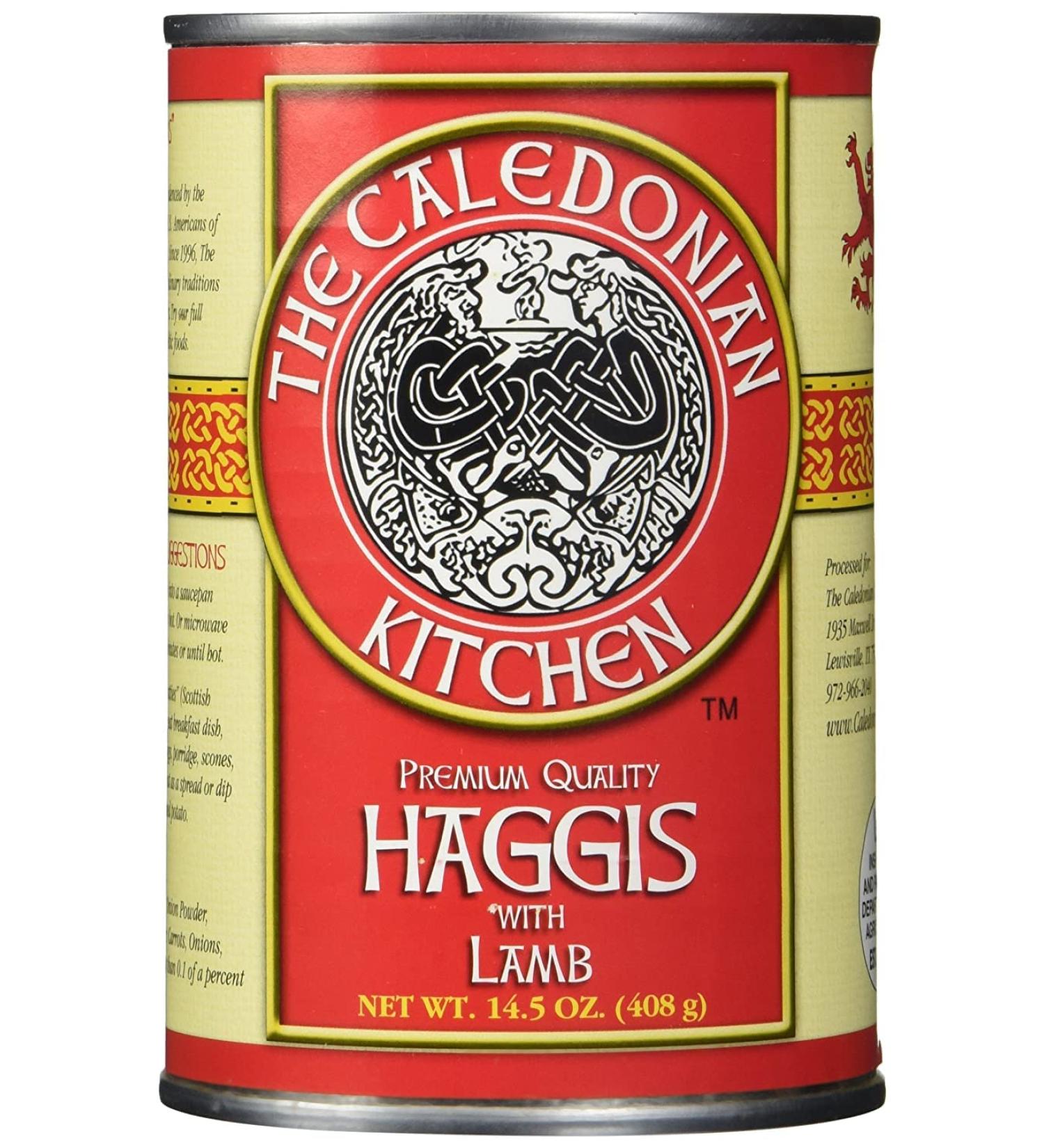 Caledonian Kitchen Haggis with Lamb 14.5 OZ - Authentic Scottish Recipe - Buy Online on GoSupps.com