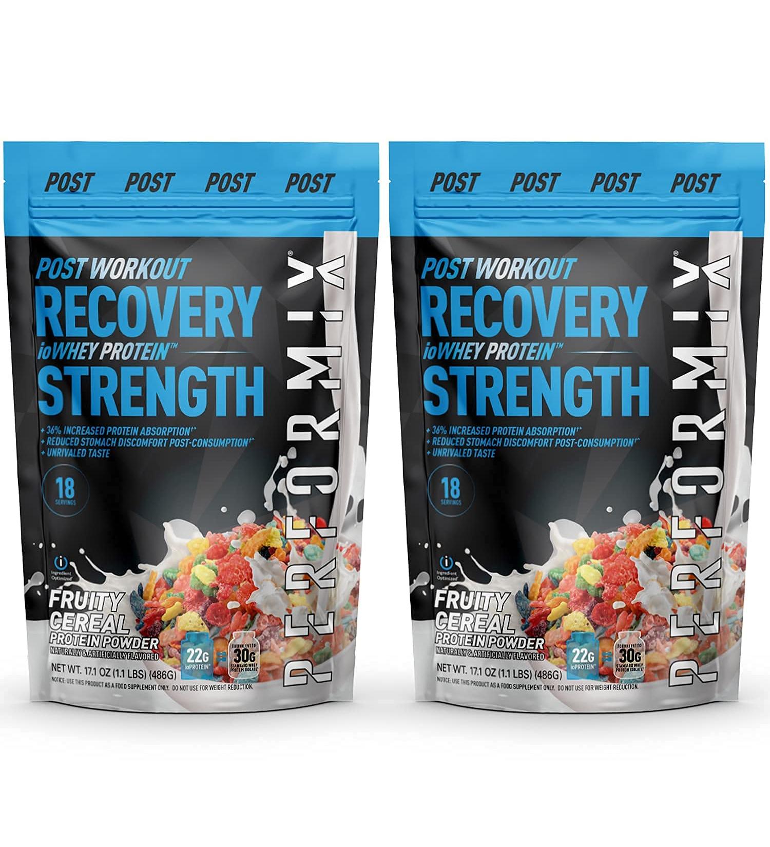 Performix ioWHEY Protein Powder - Fruity Cereal Flavor - 22g Protein - 18 Servings - Low Carb & No Sugar - Fast Absorption & Post Workout - Buy Online on GoSupps.com