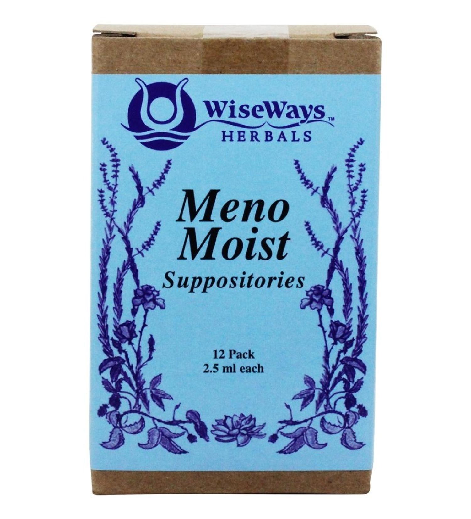 Wise Ways Meno Moist Suppositories - 12 Pack (2.5ml) | Best International Shipping for Feminine Health - Buy Online on GoSupps.com