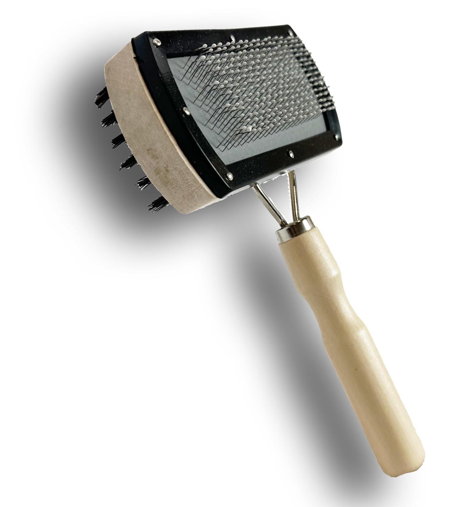 Premium Lambskin Brush for Gentle Care Perfect for Lambskin Fabrics | International Shipping - Buy Online on GoSupps.com