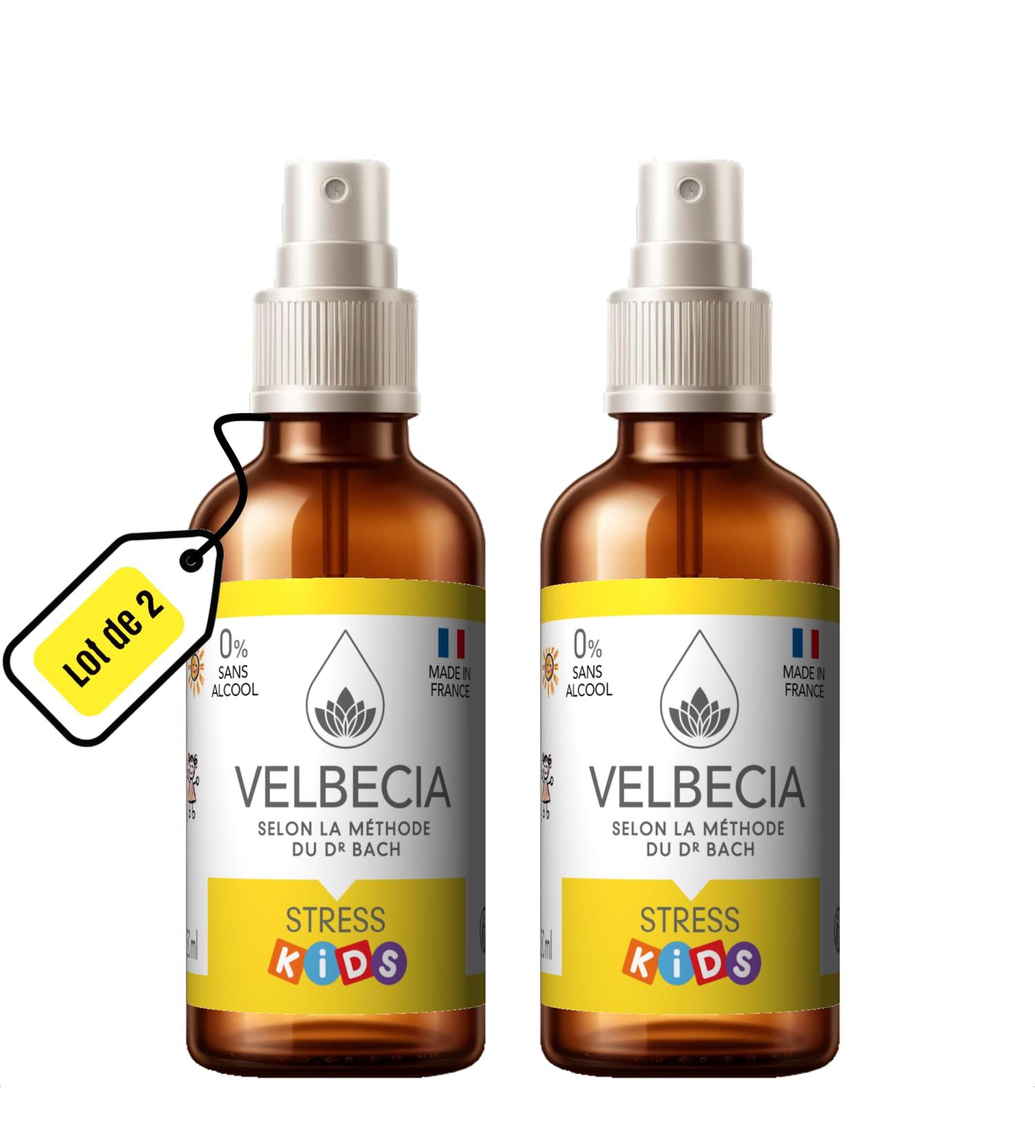 Stress Enfant 50 ml +1 OFFERT Elixirs de fleurs SANS ALCOOL - M thode du Dr Bach - Kids Angoisse anxi t boule au ventre harc lement - Buy Online on GoSupps.com