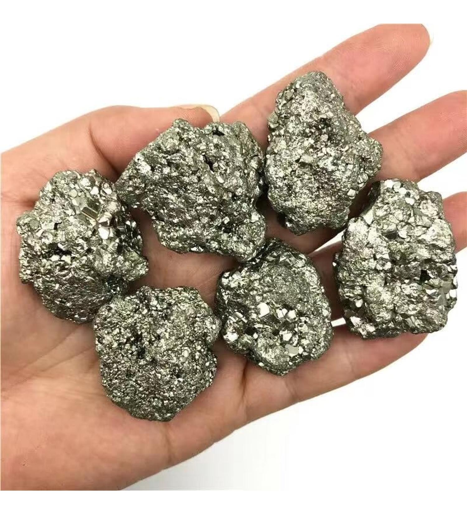 Wholesale Natural Crystal Samples Rough Pyrite Raw Stone for Health Decorate 6pc Natural Luster - Buy Online on GoSupps.com