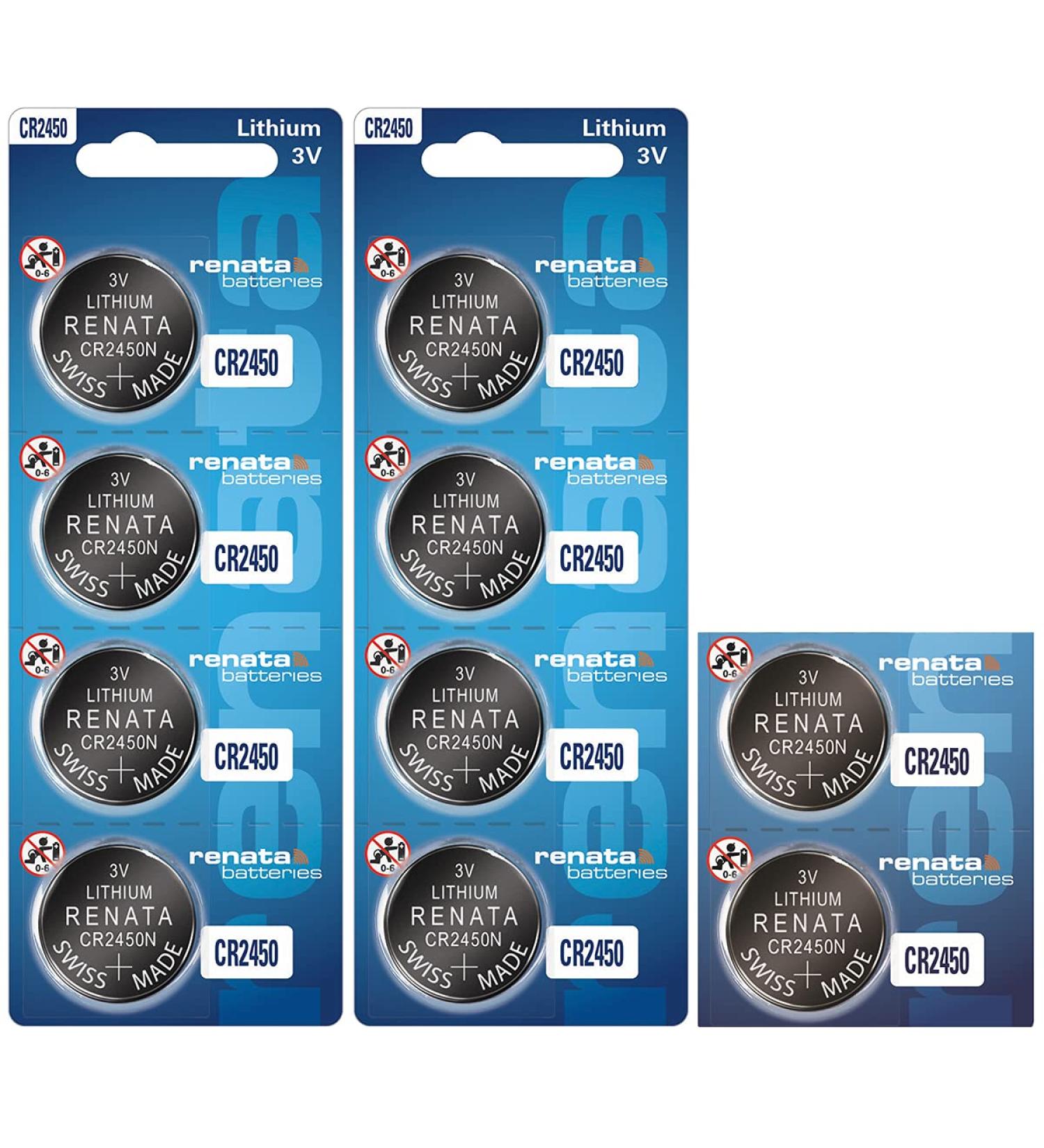Buy Coin Cell Battery 3V (24.5 x 5.0mm) - 540mAh Pack of 10 | Fast International Shipping - Buy Online on GoSupps.com