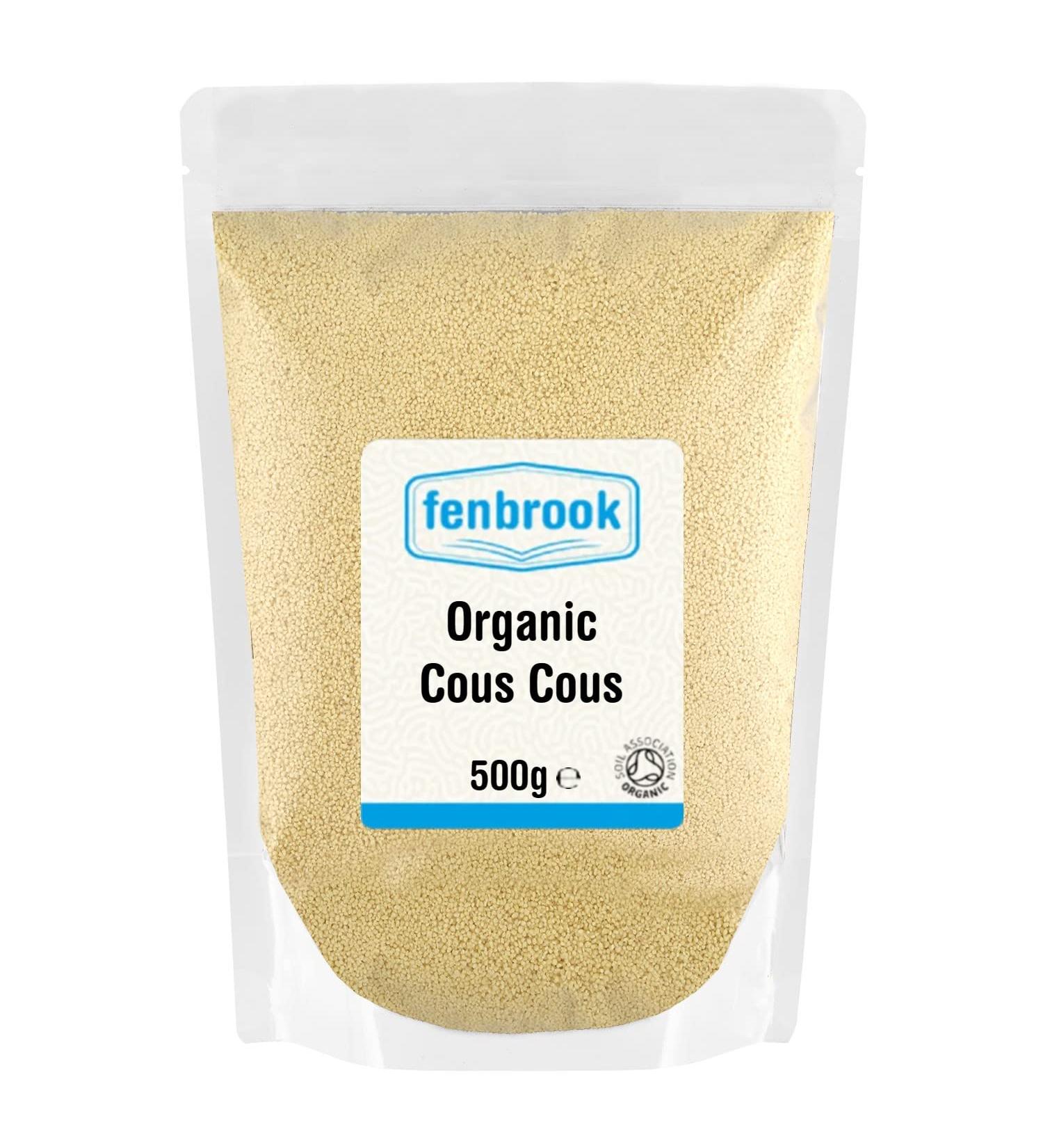 Organic Cous Cous 500g | Certified Organic by Fenbrook Organic - Buy Online on GoSupps.com