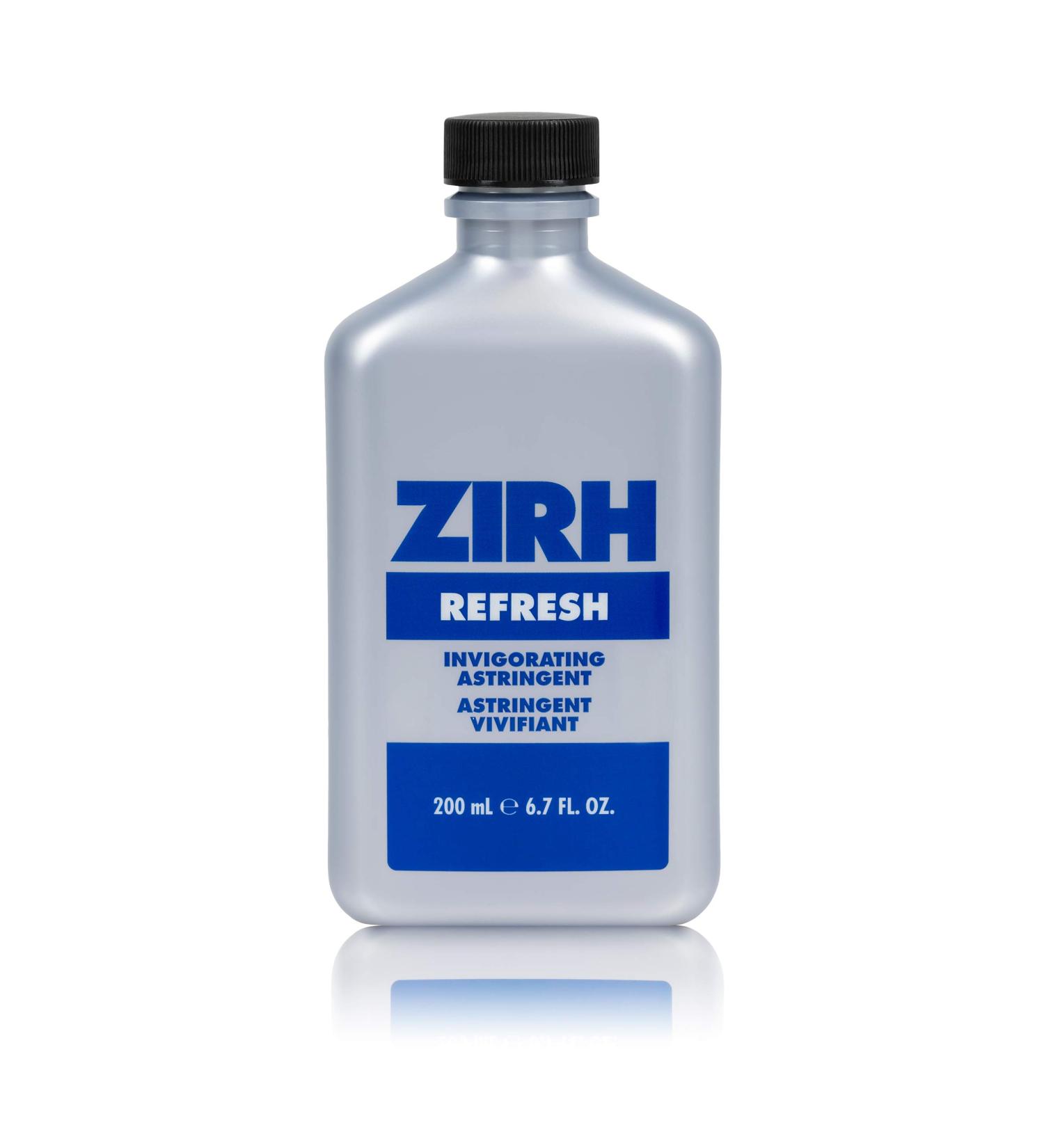 ZIRH Men's Skincare REFRESH Astringent | Invigorating 6.7 Fl Oz | Best International Shipping - Buy Online on GoSupps.com