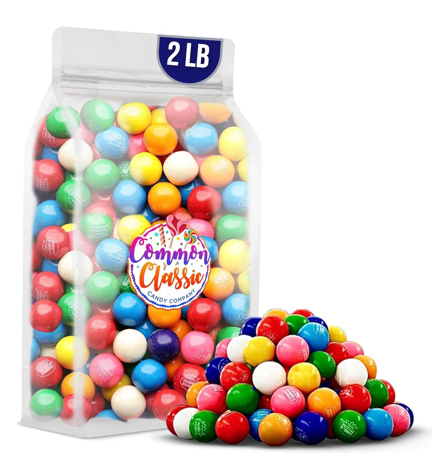 Common Classic Candy Company Gumballs for Gumball Machine Refills - Cherry  Strawberry  Blueberry  Pineapple  Orange  Lemon Lime  Banana - Buy Online on GoSupps.com
