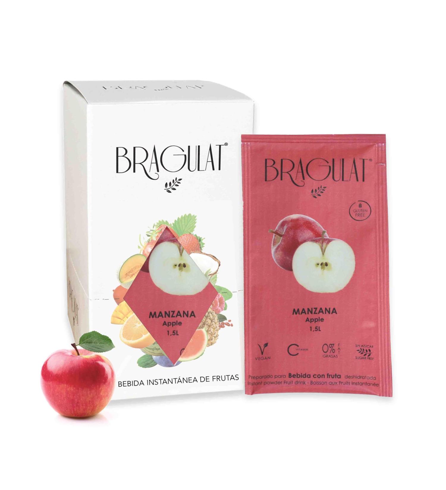  BRAGULAT BRAGULAT | Apple-flavored fruit juice concentrate | powdered unsweetened instant drinks and refreshments - Buy Online on GoSupps.com