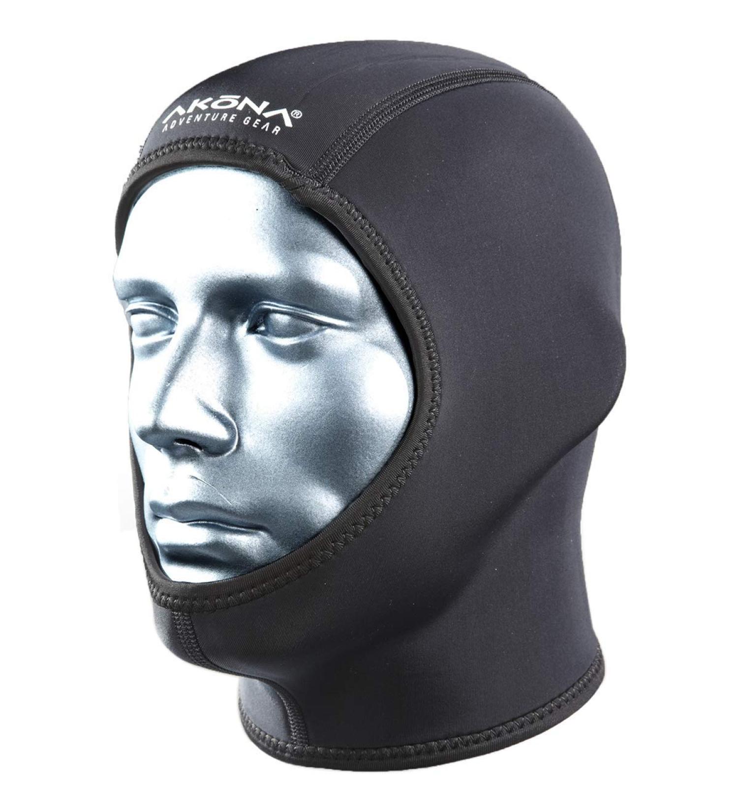 Akona 2.5mm Quantum Stretch Hood for Diving and Snorkeling. Protection from The Elements X-Large/3mm
