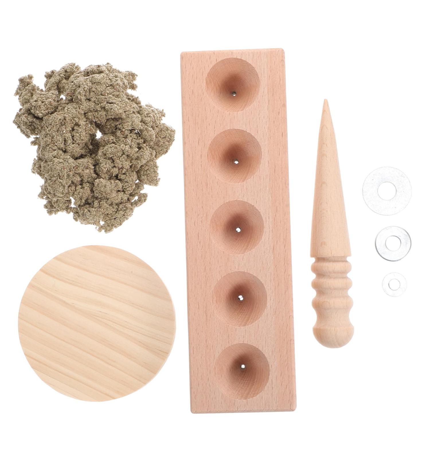 Beaupretty Aita Form Wooten Mold Moxachel Objuice Massage Device Set - Wooden Moxibustion Tools for Heat Therapy - Buy Online on GoSupps.com