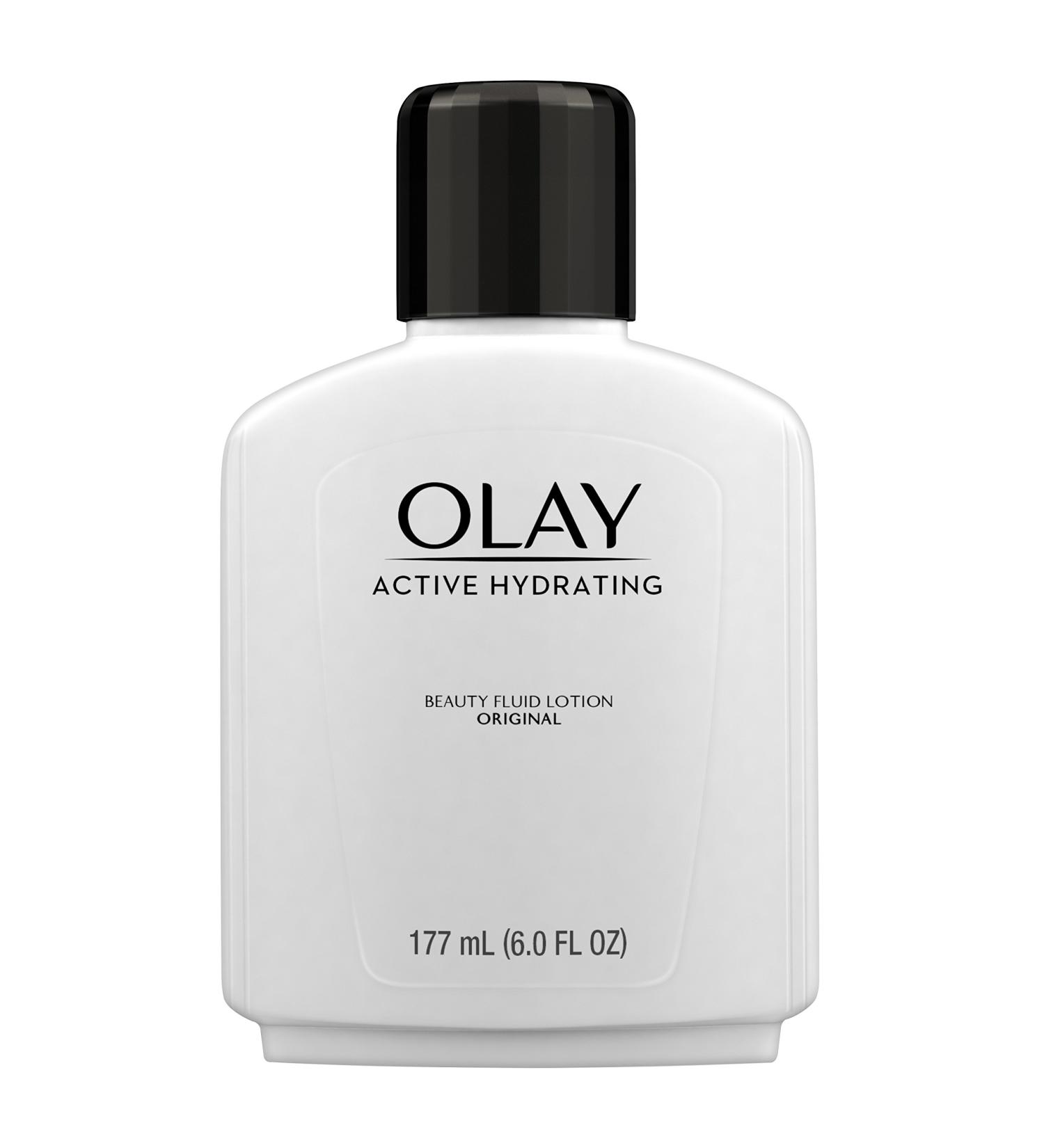 Olay Active Hydrating Beauty Fluid Lotion Original 6.0 Fl Oz - Buy Online on GoSupps.com