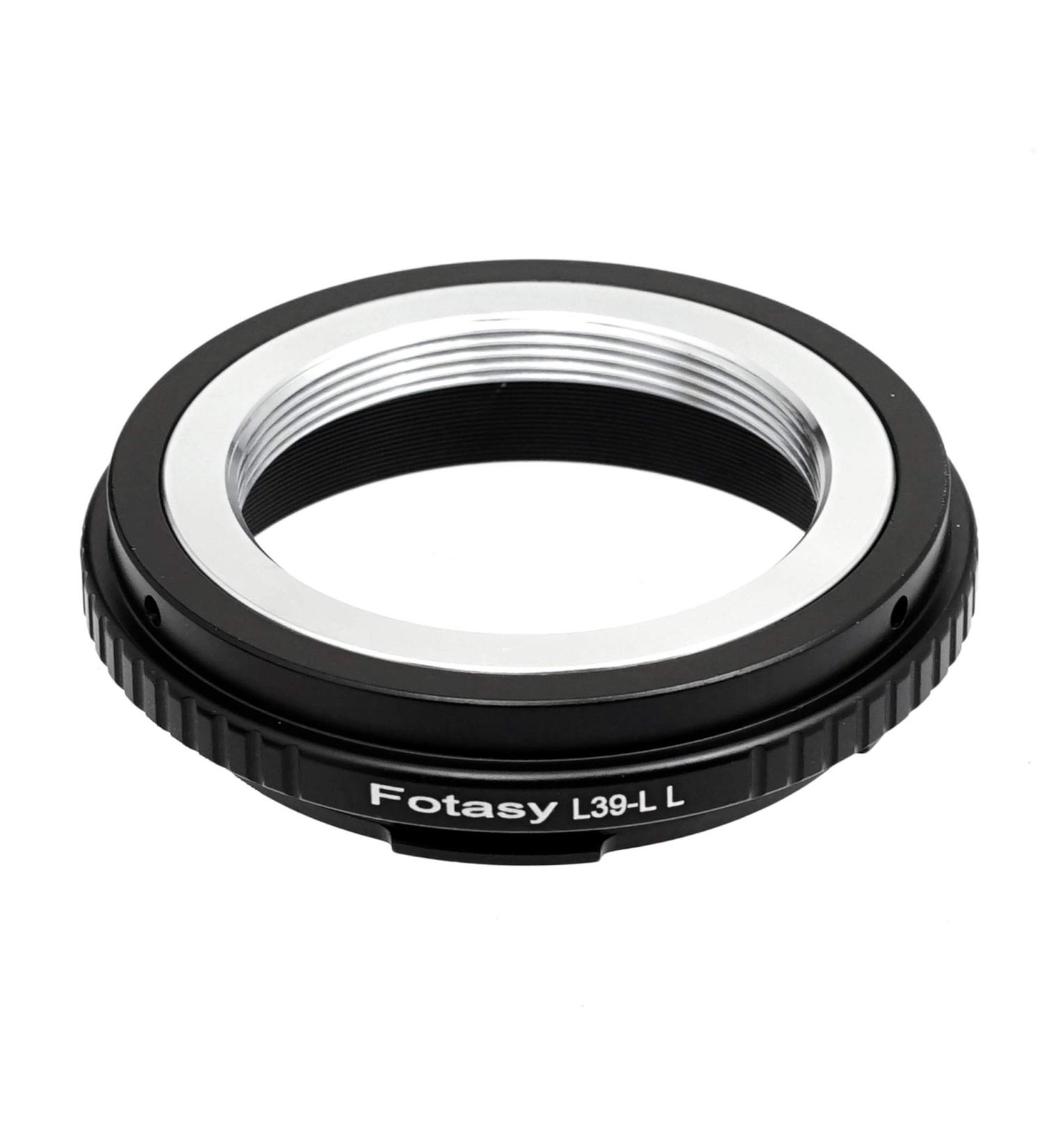 Fotasy Copper M39 Lens to Leica L Adapter | Infinity Focus | Leica M39 39mm Lens Adapter for Leica & Panasonic S Mount | Compatible with Leica SL, TL2, TL, T and Panasonic Lumix S1, S1R | M39 - Leica L - Buy Online on GoSupps.com