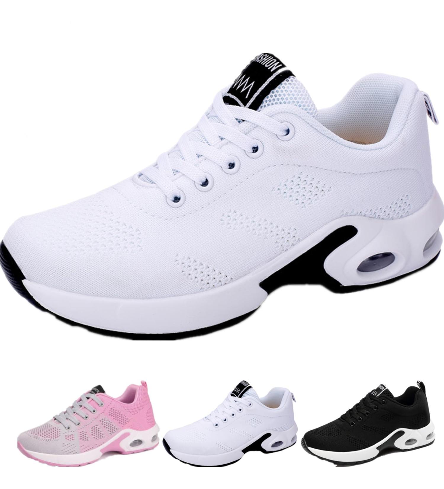 Donubiiu Orthoback Women's Shoes - Orthoshoes Cloudwalk Pro Ergonomic Pain Relief & Orthopaedic Footwear (41 EU White) - Buy Online on GoSupps.com
