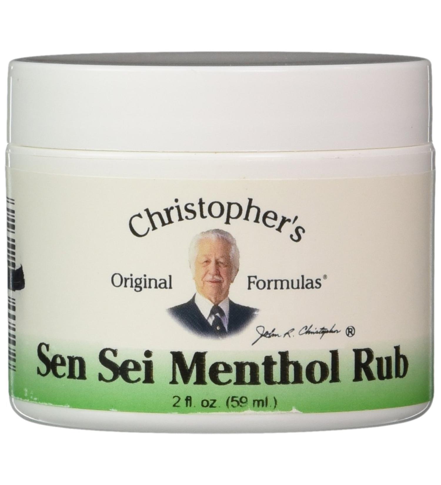 Buy Christopher's Original Formulas Sen Sei Ointment Menthol Rub - 2 Ounce | Fast International Shipping - Buy Online on GoSupps.com