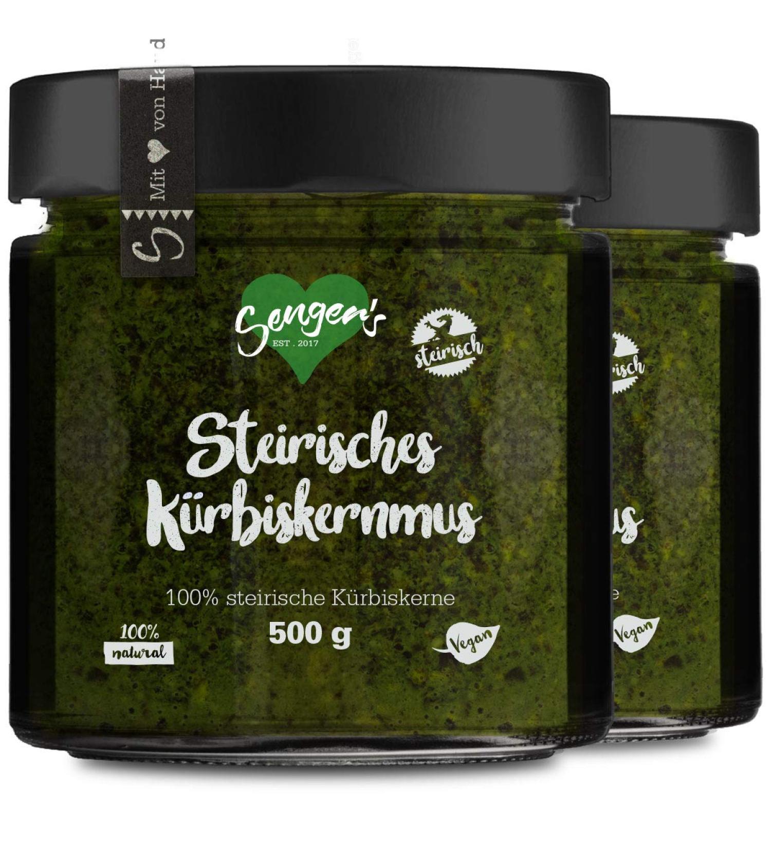 Buy 1kg Styrian Pumpkin Seed Puree - 100% Pure Vegan No Additives - Raw Food (1000 GR) - International Shipping Available - Buy Online on GoSupps.com