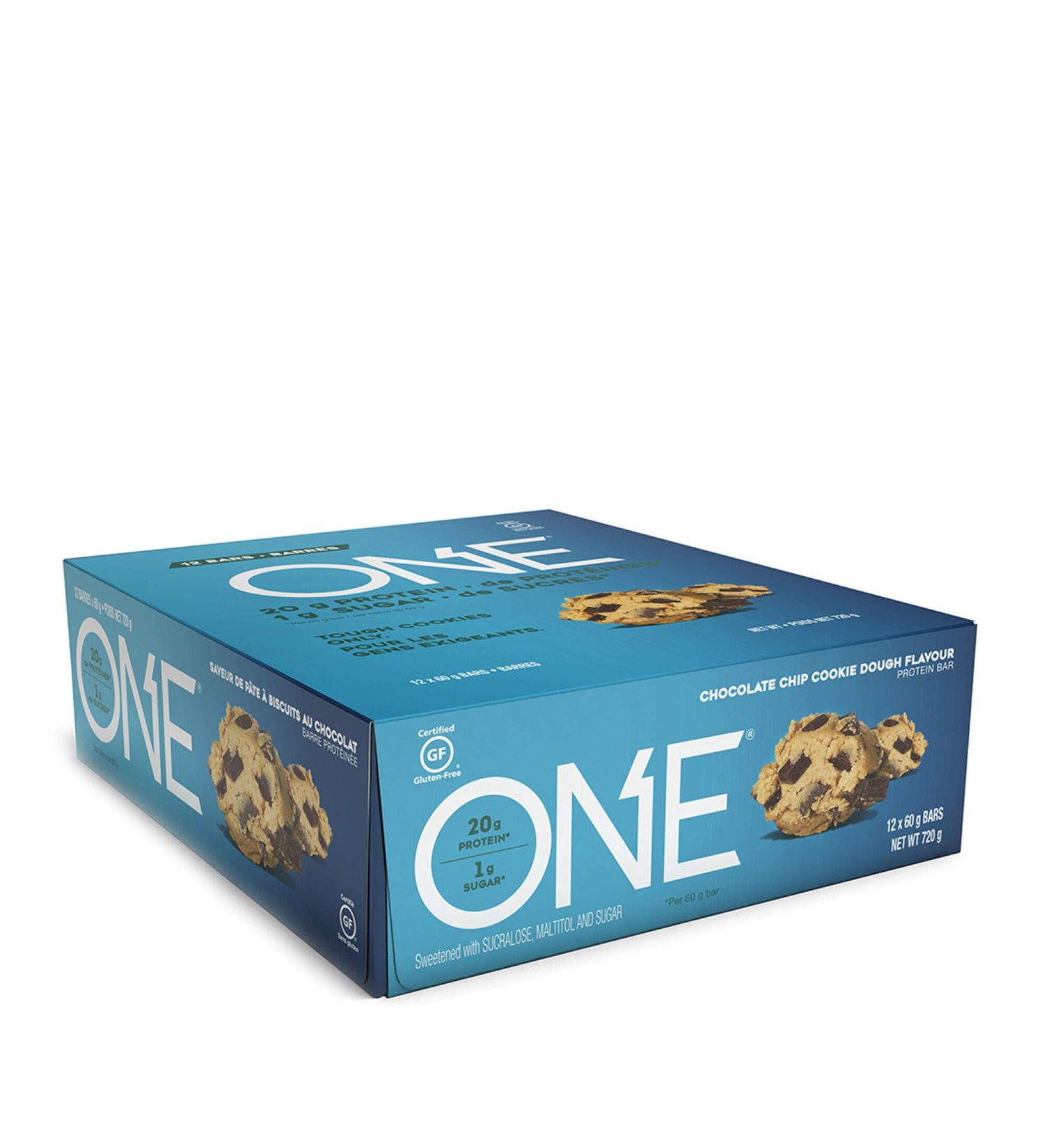 ONE Protein Bar - Chocolate Chip Cookie Dough - Buy Online on GoSupps.com