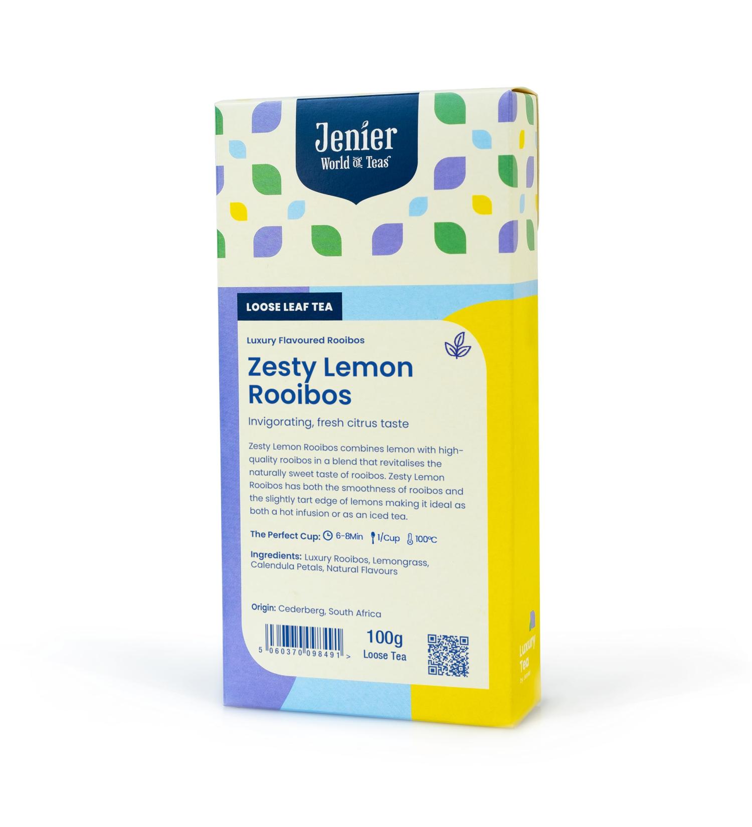 Zesty Lemon Rooibos Tea - 100g Loose Leaf Tea