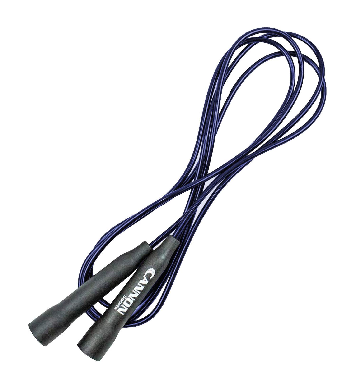 Cannon Sports Speed Jump Rope - Tangle Free for Gym Training, Boxing Workout & Fitness Fun - Adults & Kids Blue 8