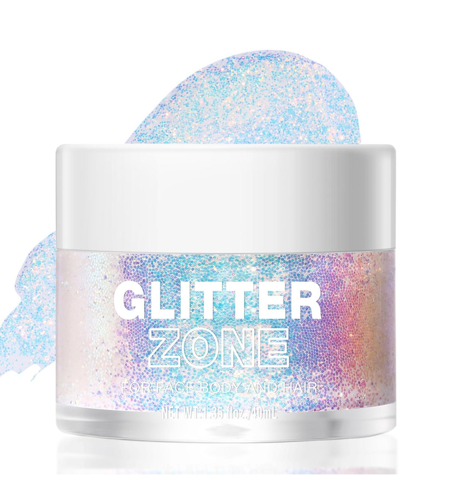 Body Glitter Gel 40ml Chunky Gold Sequins for Hair Face & Body | Festival Makeup & Glitter for Bold Looks - Buy Online on GoSupps.com