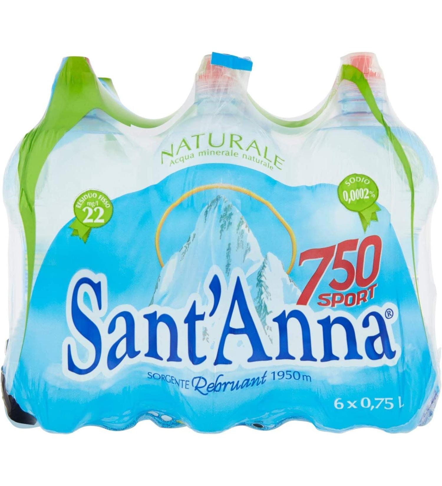 Levissima Acqua Natural Mineral Water PET 0.75L Italian Water - Buy Online on GoSupps.com