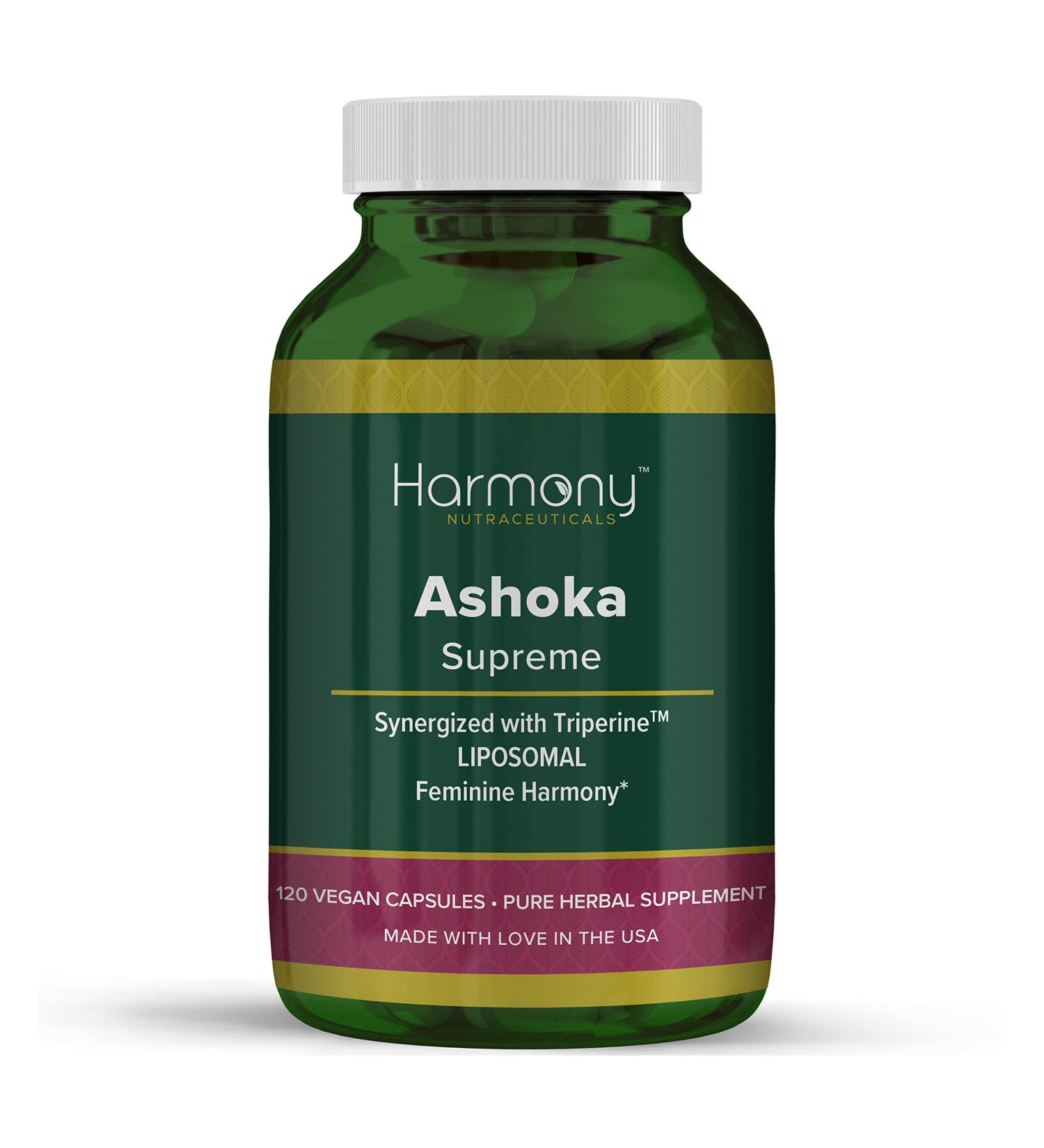 Buy Ashoka Menstrual Herbal Remedy - 120 Capsules | Ayurvedic Feminine Wellness Supplement for International Shipping - Buy Online on GoSupps.com