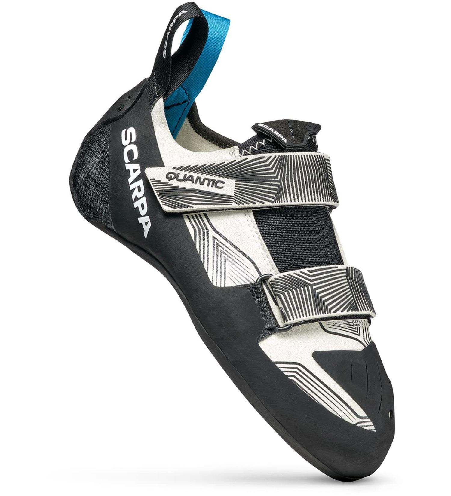 SCARPA Women's Quantic Rock Climbing Shoe - Dust Grey/Black - Size 8-8.5 Women/7-7.5 Men - Buy Online on GoSupps.com
