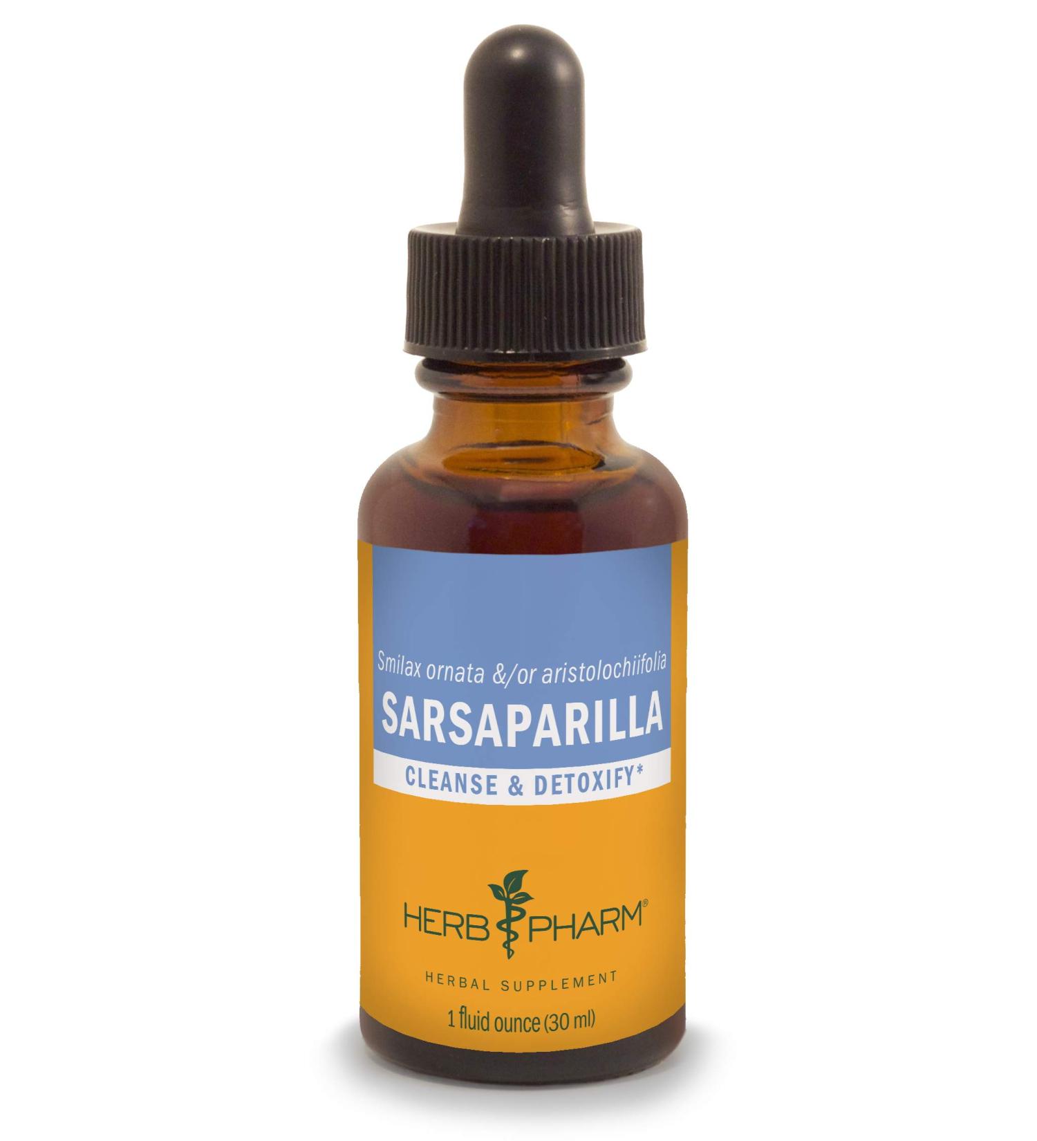 Herb Pharm Sarsaparilla Liquid Extract 1oz - Cleansing & Detoxification Support - Buy Online on GoSupps.com