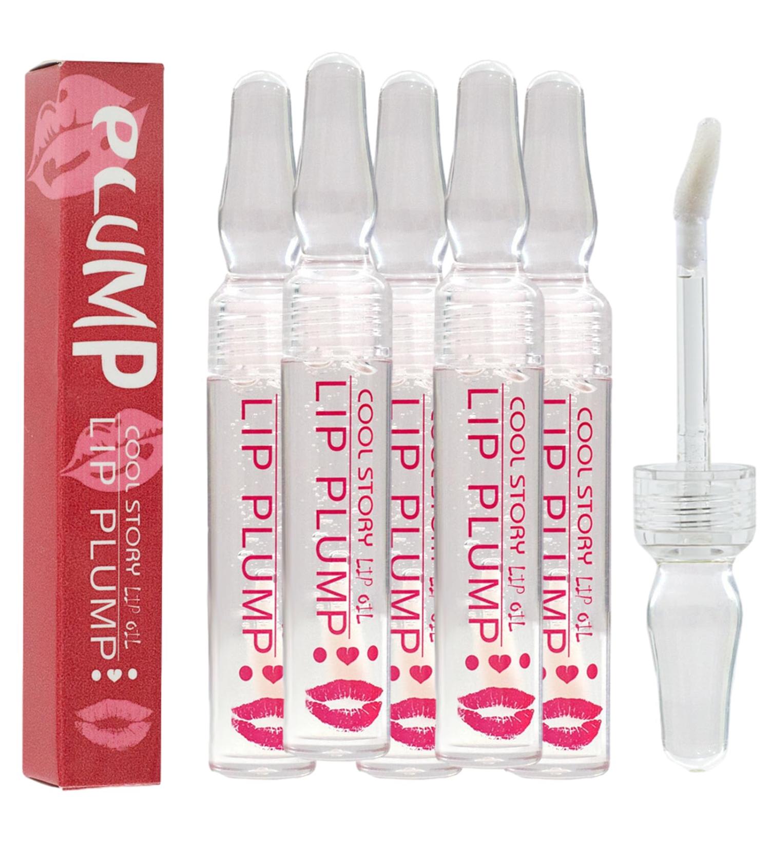 3qbeauty Plumping Lipstick Serum Plumping Lip Gloss Plumping Lip Serum Reduces Fine Lines Lip Mask Plumping Lipstick Serum for Lips (5pcs) - Buy Online on GoSupps.com