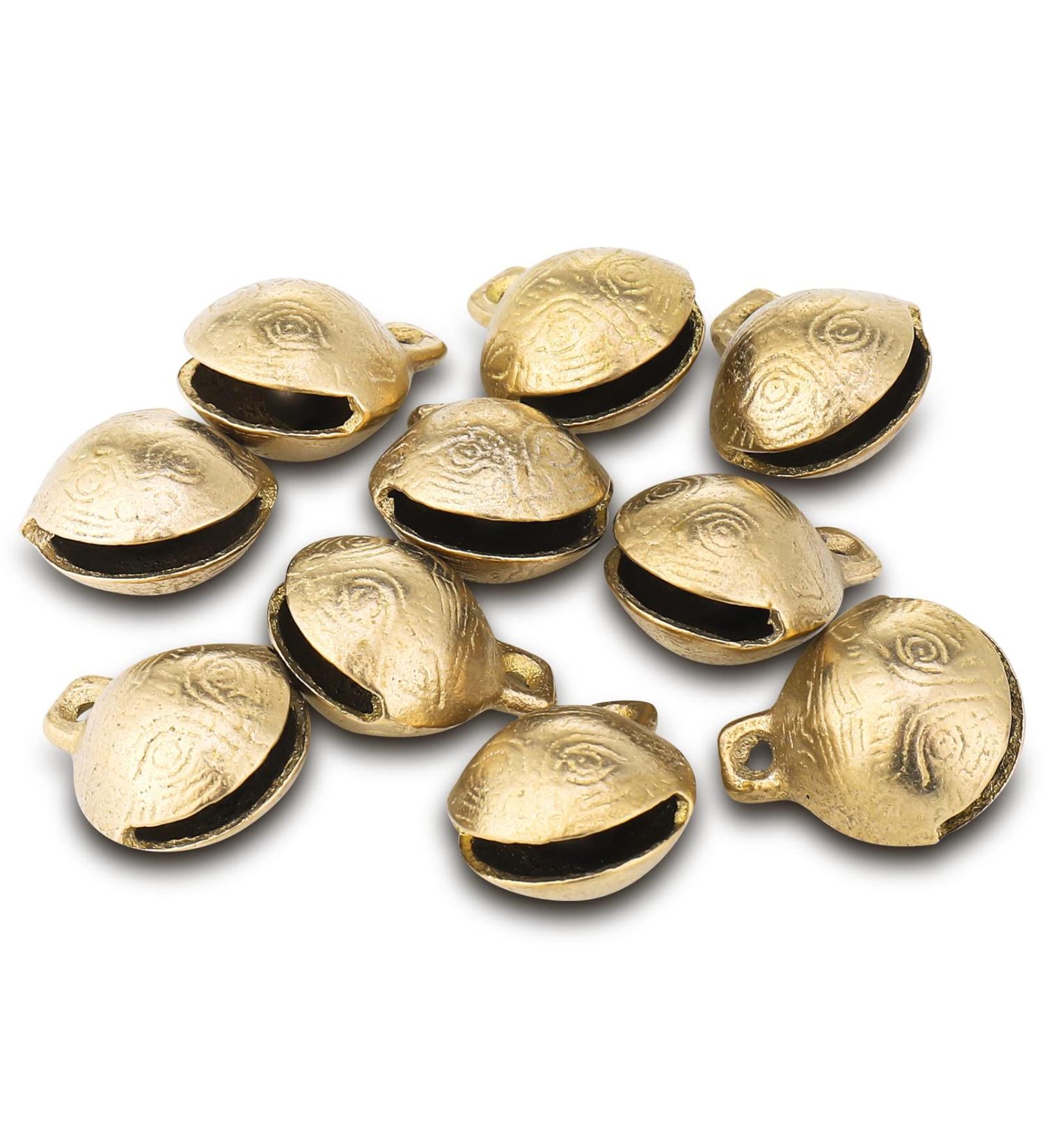Umorismo 10-Pack Brass Dog & Cat Bells - 25mm Tracking Bells for Pets | International Shipping - Buy Online on GoSupps.com