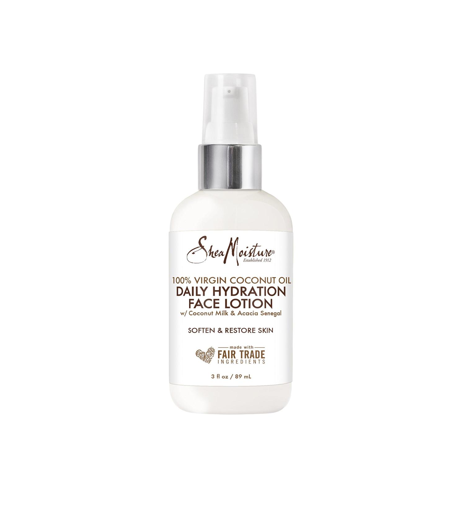 Shea Moisture 100% Virgin Coconut Oil Daily Hydration Face Lotion  3 Ounce