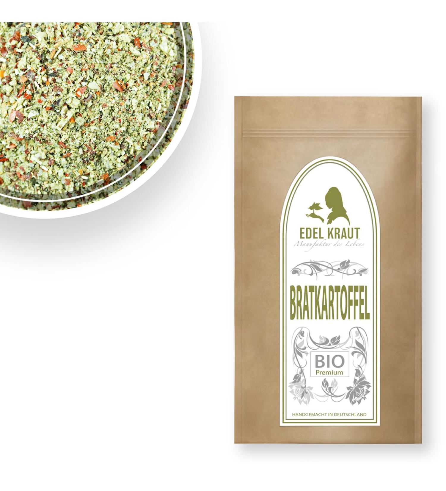 EDEL KRAUT Organic Fried Potato Seasoning - Premium 250g Spice Mix for Perfect Flavor - Buy Organic Seasoning Online - Buy Online on GoSupps.com