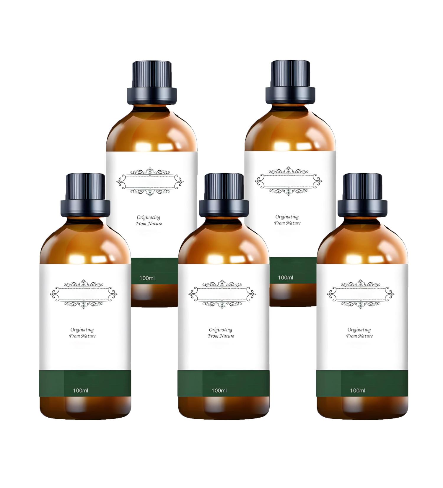 Cedarwood Essential Oil 5 Pcs 100ml(3.38oz) Cedarwood Oil for Aromatherapy Diffuser Soap Candle Making Kit 100% Pure Natural Diffuser Oil for Skin Hair Organic Perfume Oil Gift-Ready Set - Buy Online on GoSupps.com