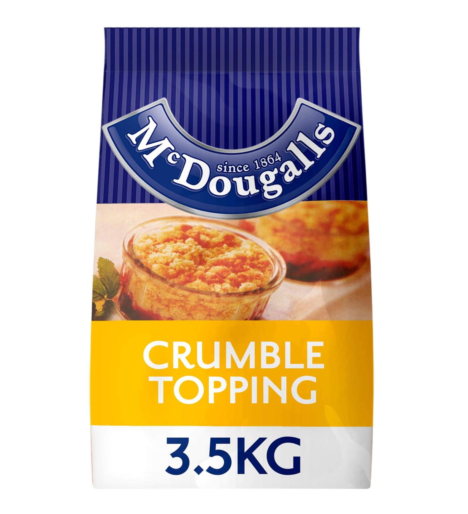 McDougalls Crumble Topping Mix - 1x3.5kg