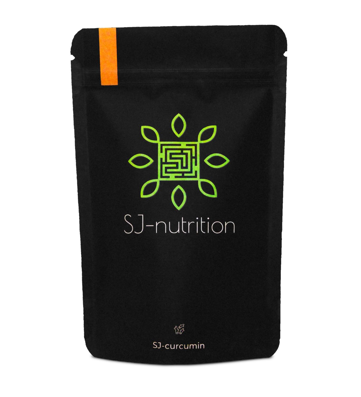 SJ-Nutrition SJ-Curcumin 120 Capsules | High-Dose with Piperine | Vegan Anti-Inflammatory Dietary Supplement with High Bioavailability - Buy Online on GoSupps.com