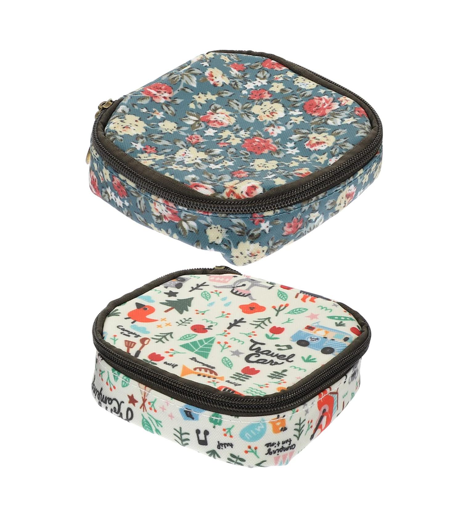 Stahad Girls Sanitary Organizer Bag - Menstrual Card Holder Makeup Wallet & Jewelry Storage - Buy Online on GoSupps.com