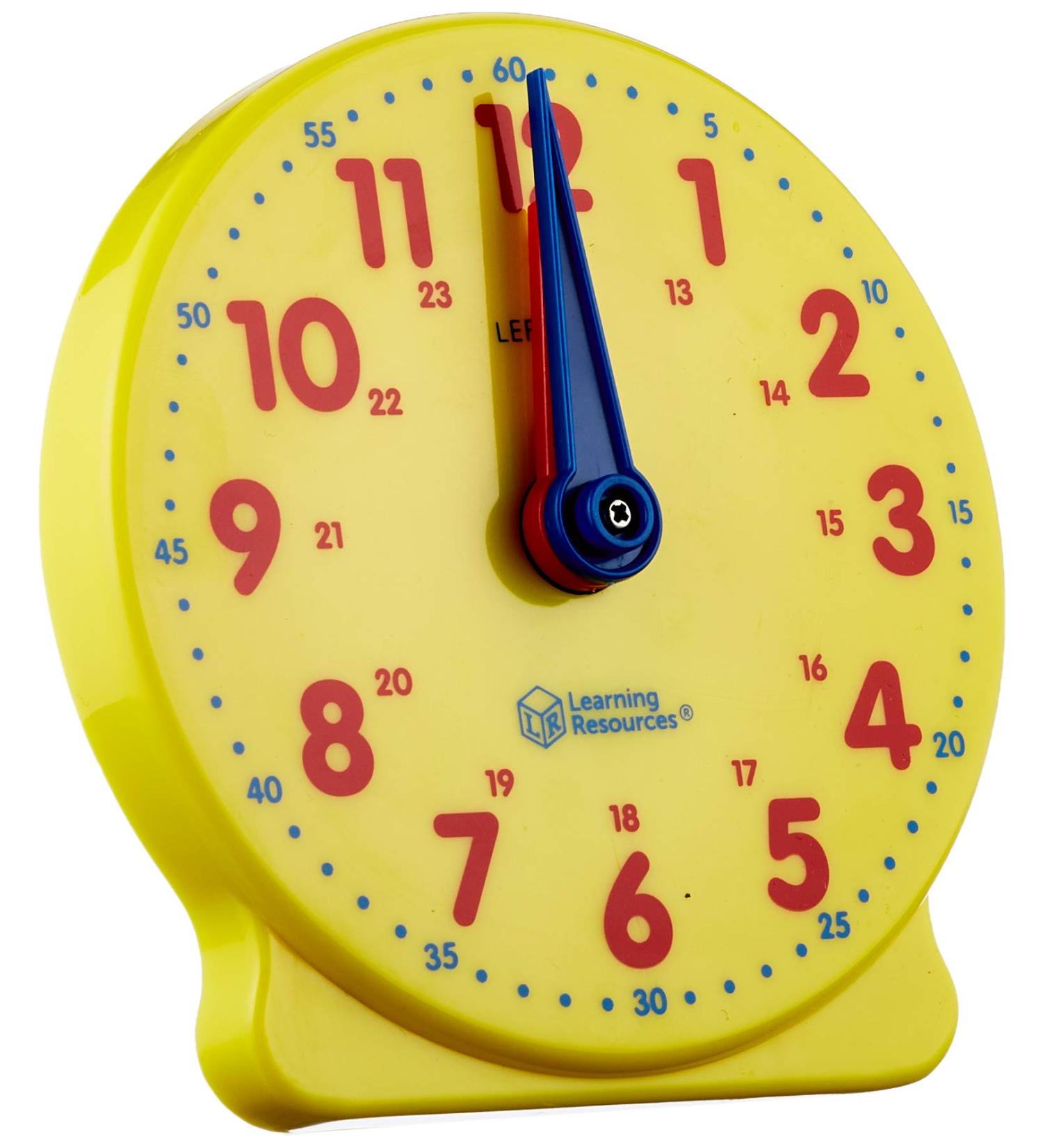 Buy Learning Resources Big Time 24-Hour Student Clock 13 cm International Shipping Available - Buy Online on GoSupps.com