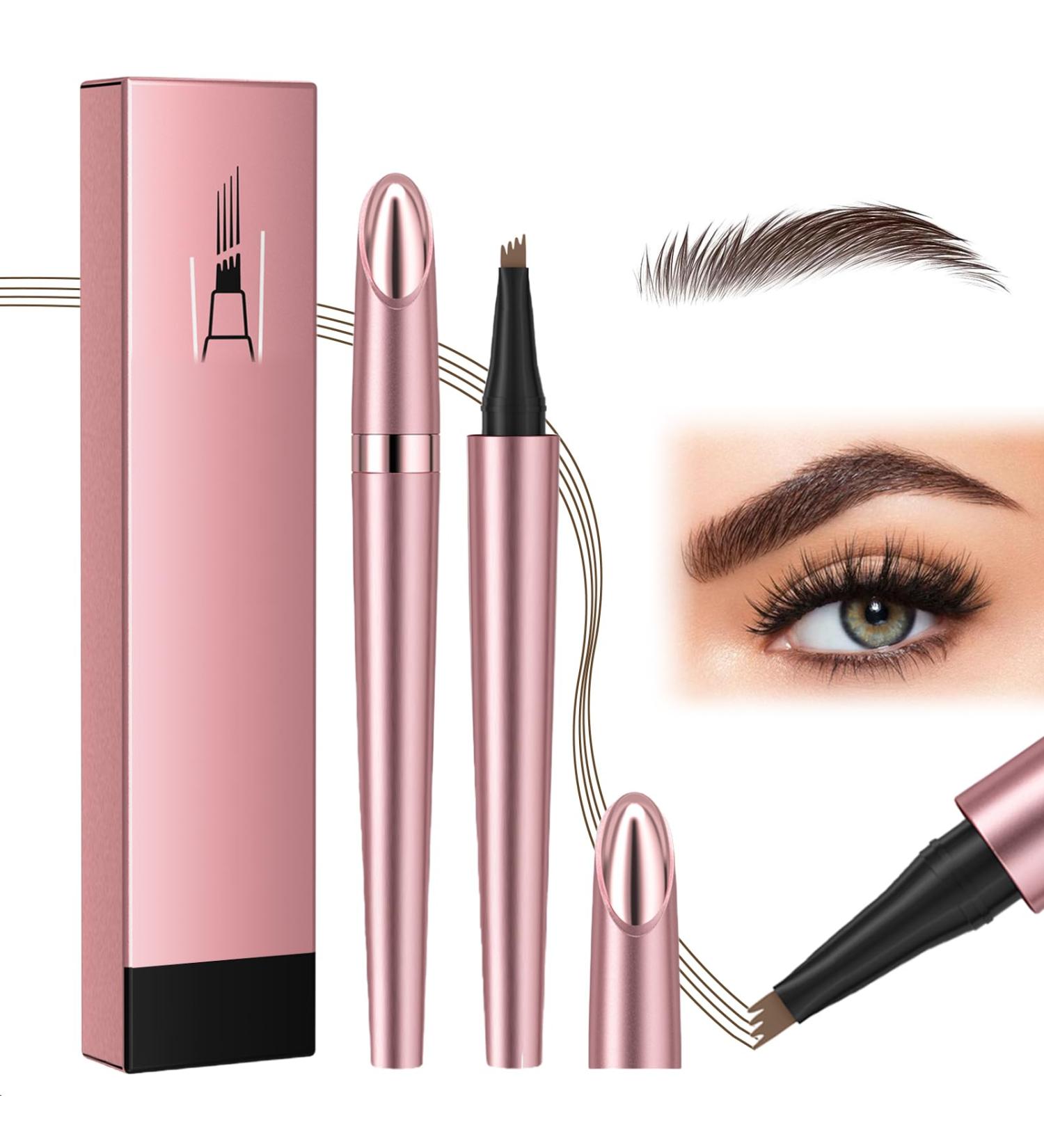TaimeiMao Magic Eyebrow Pen Waterproof 3D Eyebrow Pen New 3D Microblading Eyebrow Pen Strong Adhesion for Shaping Natural Eyebrows Dark Brown - Buy Online on GoSupps.com